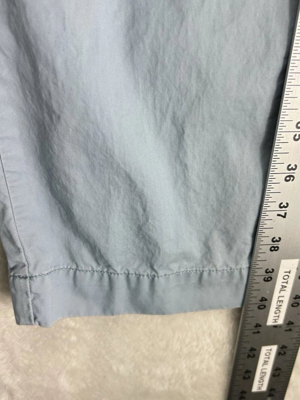 Polo Ralph Lauren Suffield Pants 31x32 Light Blue Solid Pima Cotton (Tag-32x32) - Picture 9 of 15
